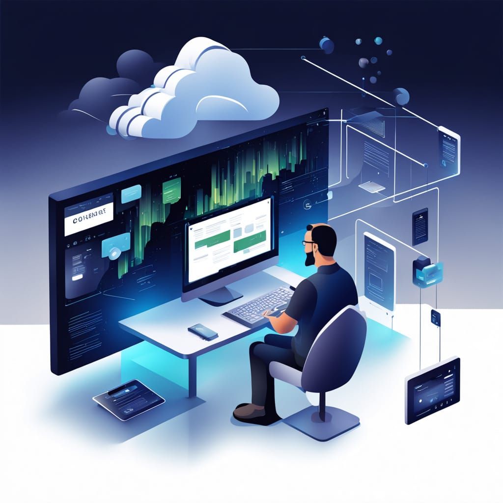 A modern business dashboard with analytics, charts, and metrics with a sleek UI design